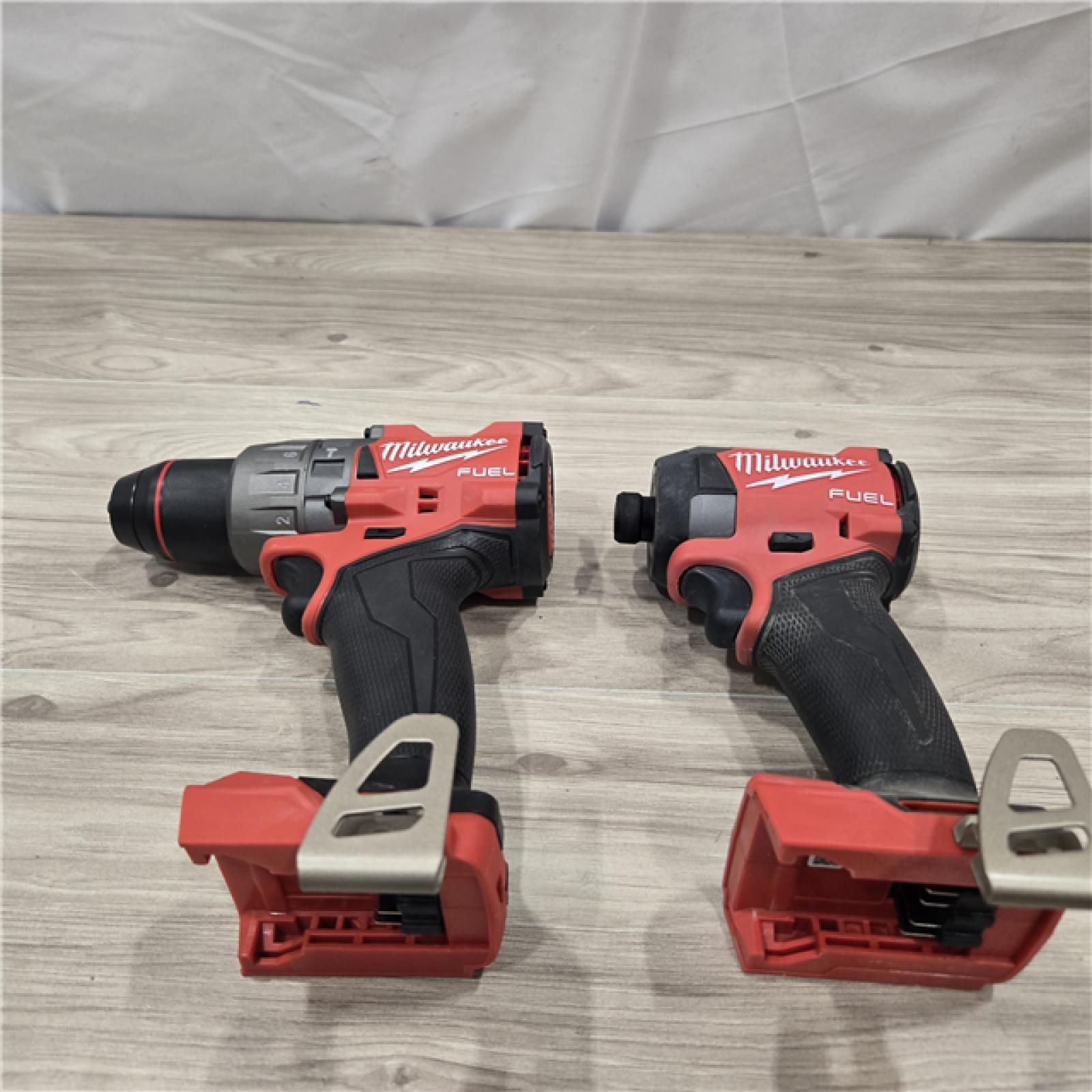 AS-IS MILWAUKEE FUEL 18V Cordless Hammer Drill and Impact Driver Combo Kit