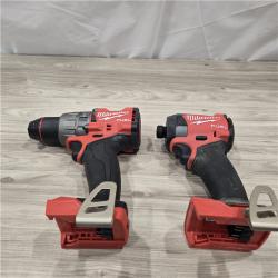 AS-IS MILWAUKEE FUEL 18V Cordless Hammer Drill and Impact Driver Combo Kit