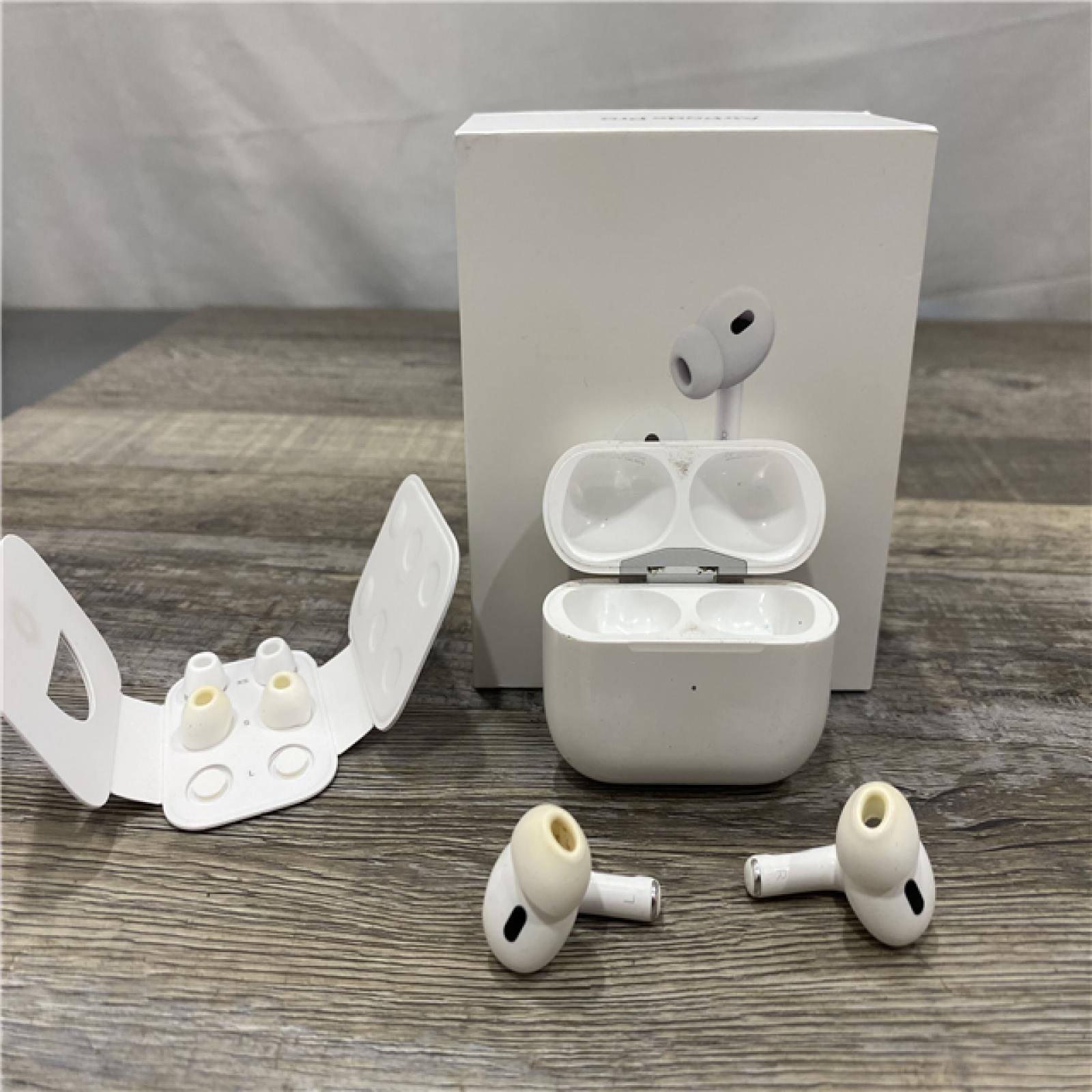AS-IS Apple AirPods Pro 2 Wireless Earbuds, Active Noise Cancellation