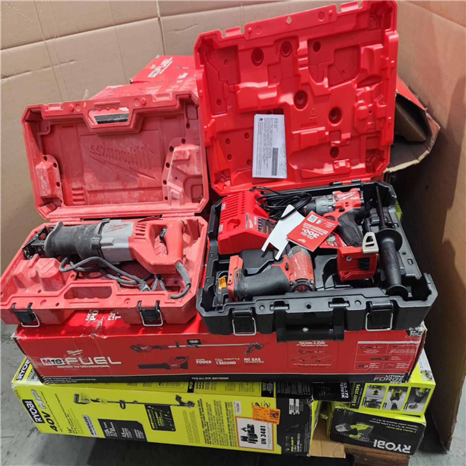 CALIFORNIA AS-IS TOOL PALLET