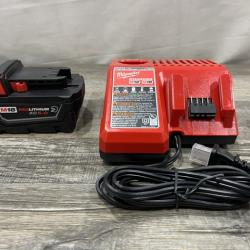 NEW - Milwaukee 18-Volt Lithium-Ion XC Starter Kit with One 5.0Ah Battery and Charger