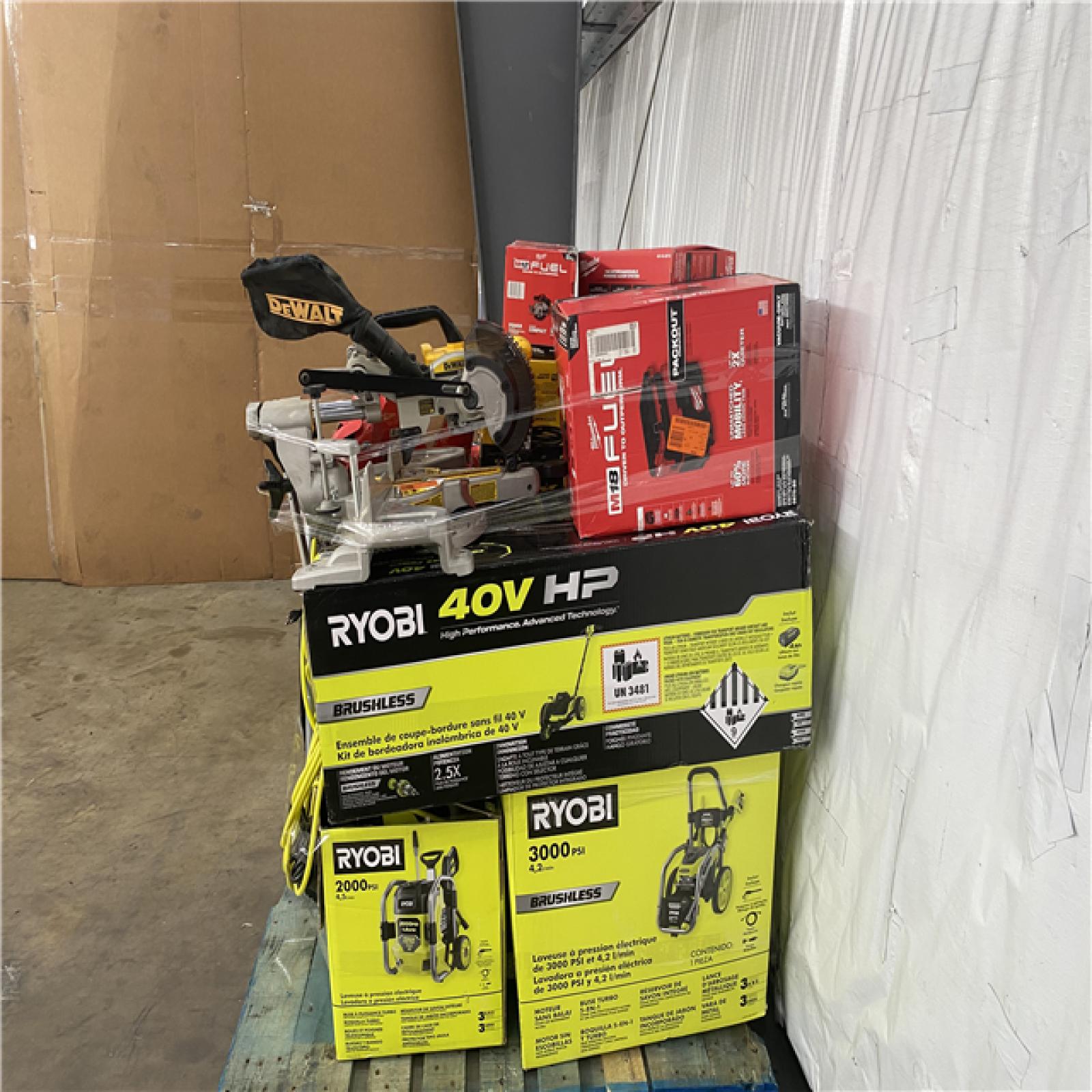 Houston Location AS IS - Tool Pallet
