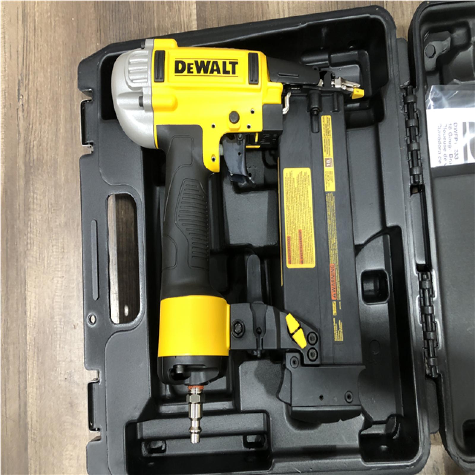 AS-IS DEWALT 18-Gauge Pneumatic Brad Nailer