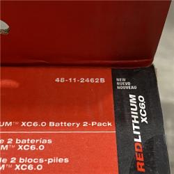 NEW - Milwaukee 12V Lithium-Ion XC Extended Capacity Battery Pack 6. 0Ah (2-Pack)