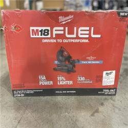 NEW! - Milwaukee M18 FUEL 18V Lithium-Ion Brushless Cordless 12 in. Dual Bevel Sliding Compound Miter Saw (Tool-Only)