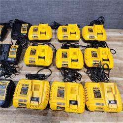 HOUSTON LOCATION - AS - IS DEWALT BATTERY CHARGER PACK QTY - 15