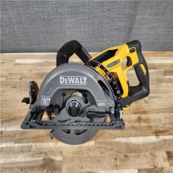 HOUSTON LOCATION - AS-IS DEWALT FLEXVOLT 60V MAX Cordless Brushless 7-1/4 in. Wormdrive Style Circular Saw (Tool Only)