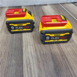 LIKE NEW! DEWALT FLEXVOLT 20-Volt/60-Volt MAX Lithium-Ion 6.0Ah Battery Pack (2-Pack)