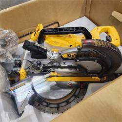 As-IS- DEWALT 60V Lithium-Ion 12 in. Cordless Sliding Miter Saw (Tool Only)
