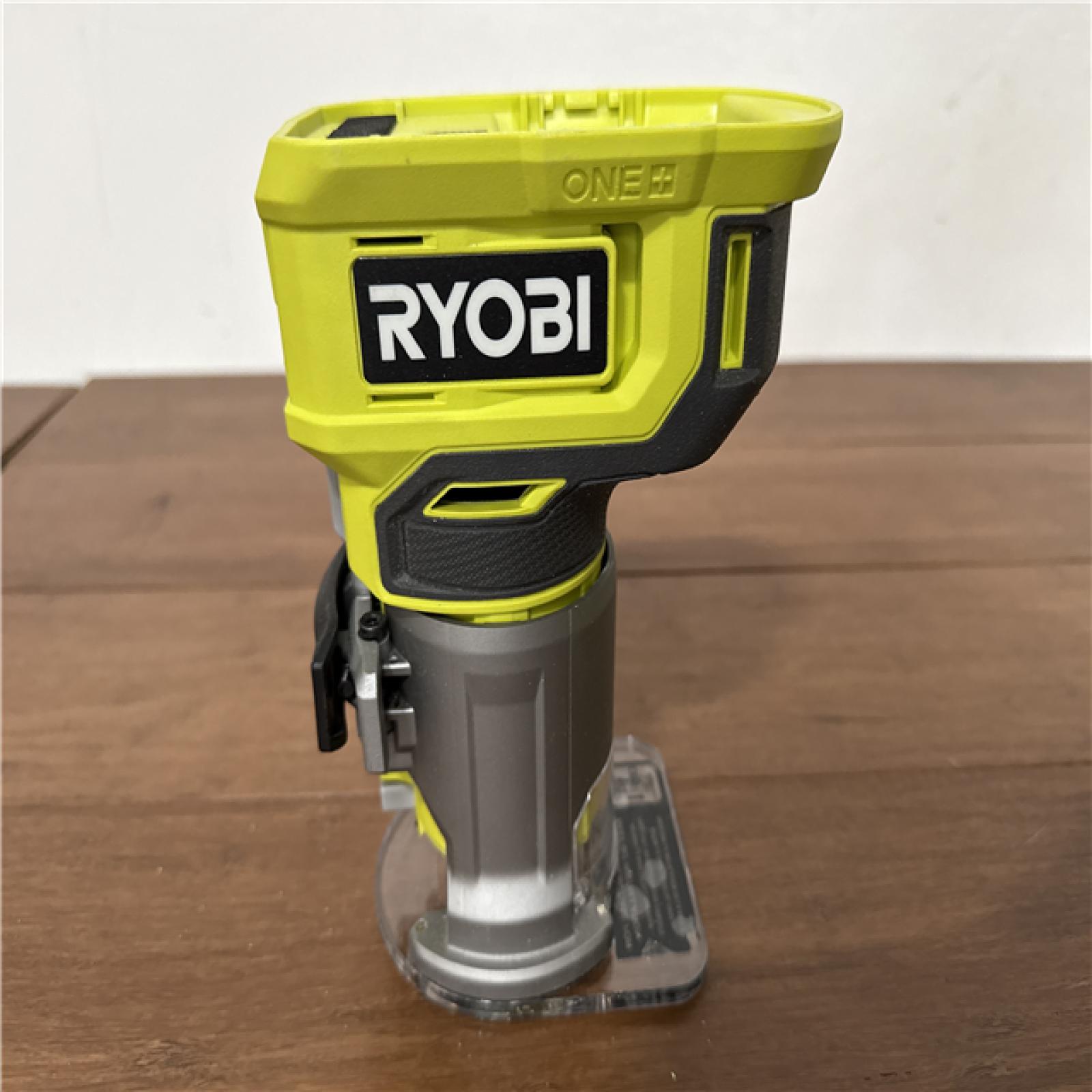 California AS-IS Ryobi One+ 18V Compact Router; Appears in Excellent Condition (Tool Only)
