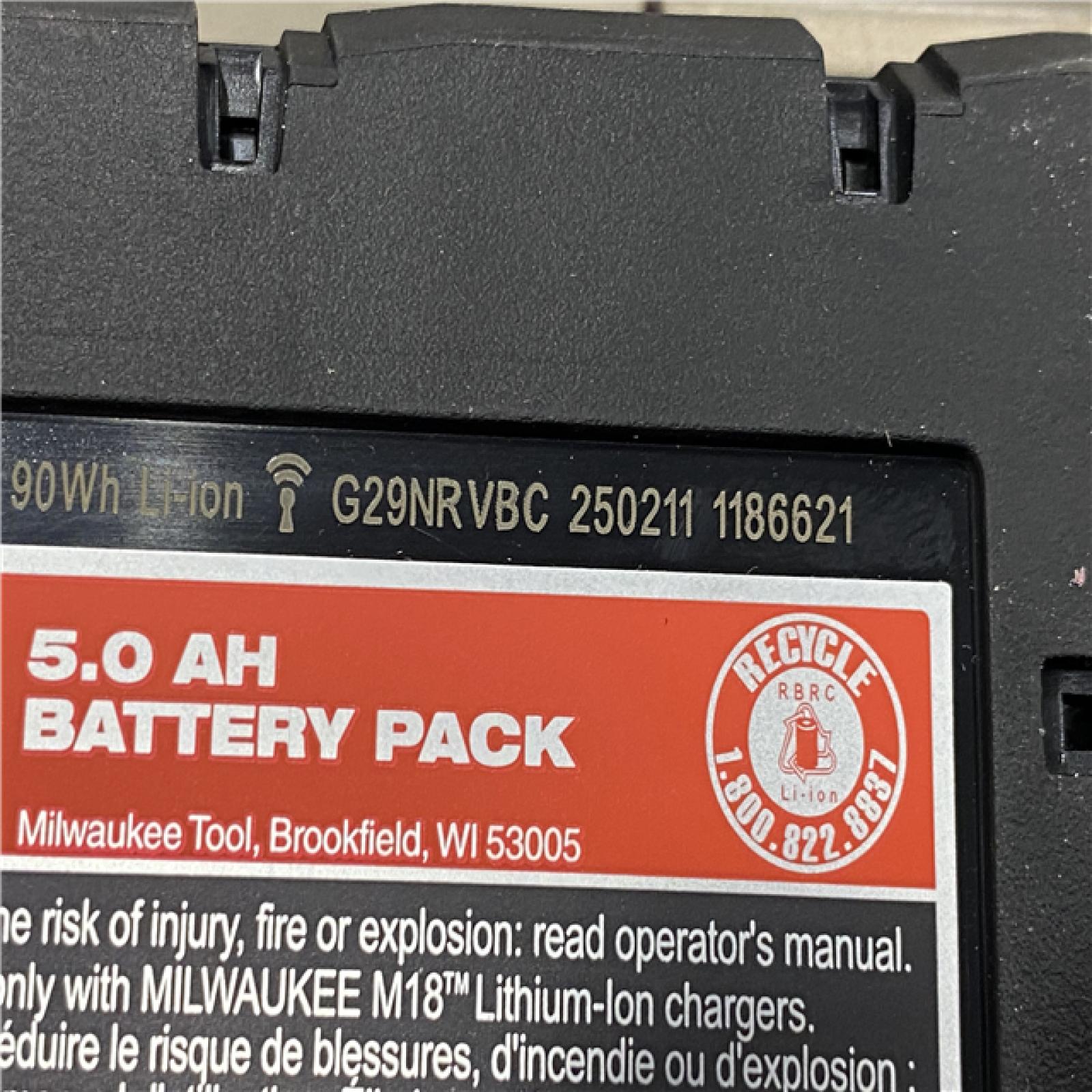 AS-IS Milwaukee FUEL 18V Lithium-Ion Brushless Cordless Hammer Drill and Impact Driver Combo Kit