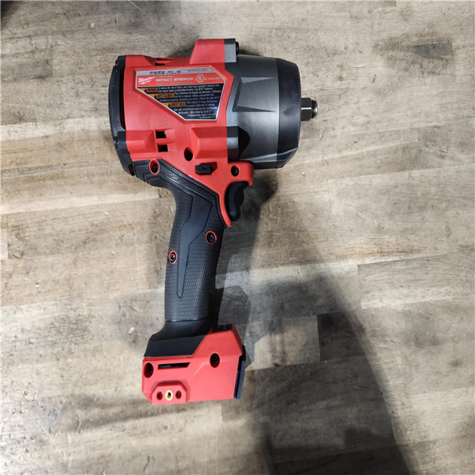 HOUSTON LOCATION - AS-IS Milwaukee M18 1/2 in. Cordless Brushless High Torque Impact Wrench Kit (Battery & Charger)