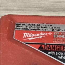 AS-IS Milwaukee M18 FUEL 18 Gauge Brad Nailer (TOOL ONLY)