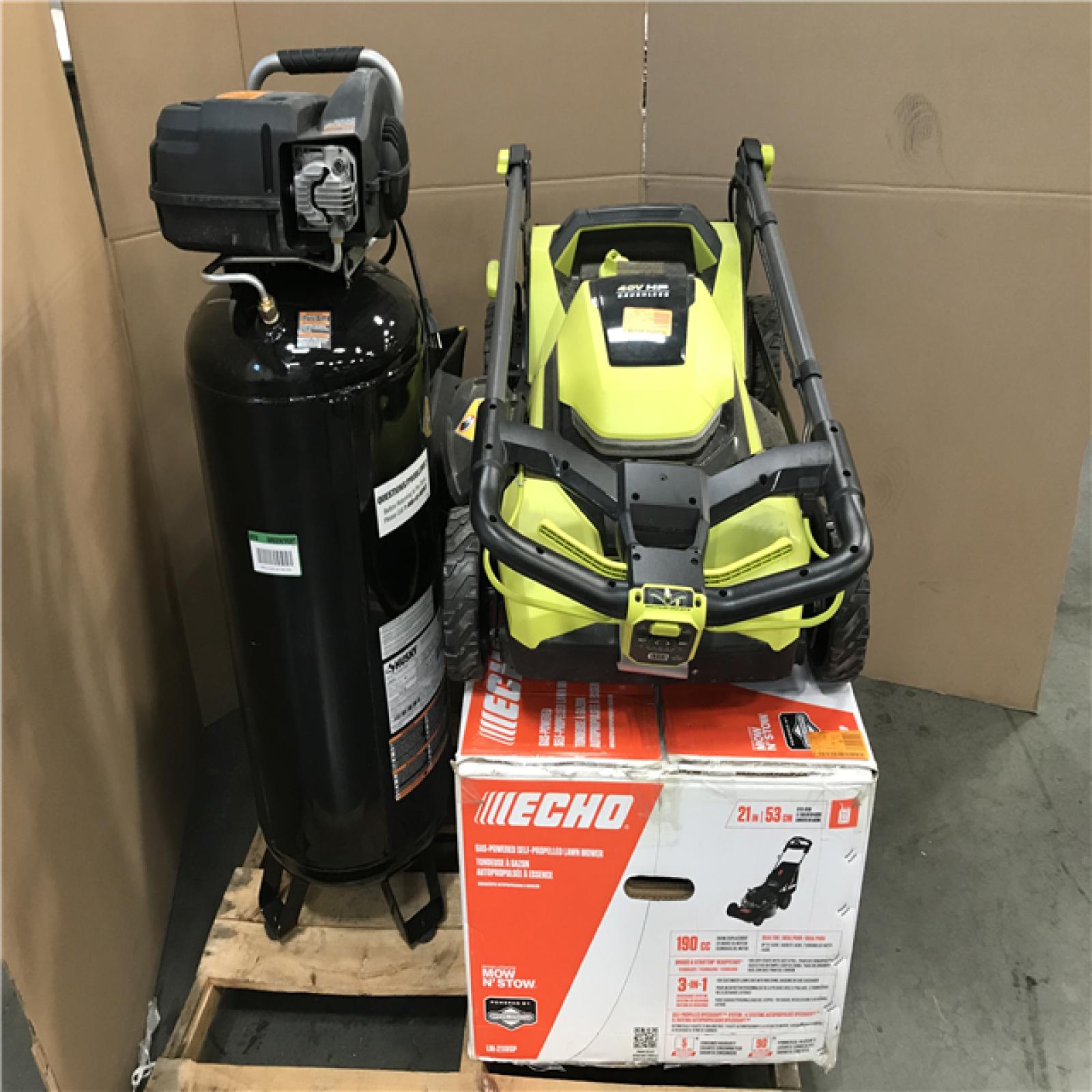 CALIFORNIA AS-IS OUTDOOR POWER EQUIPMENT