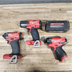 HOUSTON LOCATION - AS-IS Milwaukee Drills QTY 3 / Milwaukee Battery QTY 1