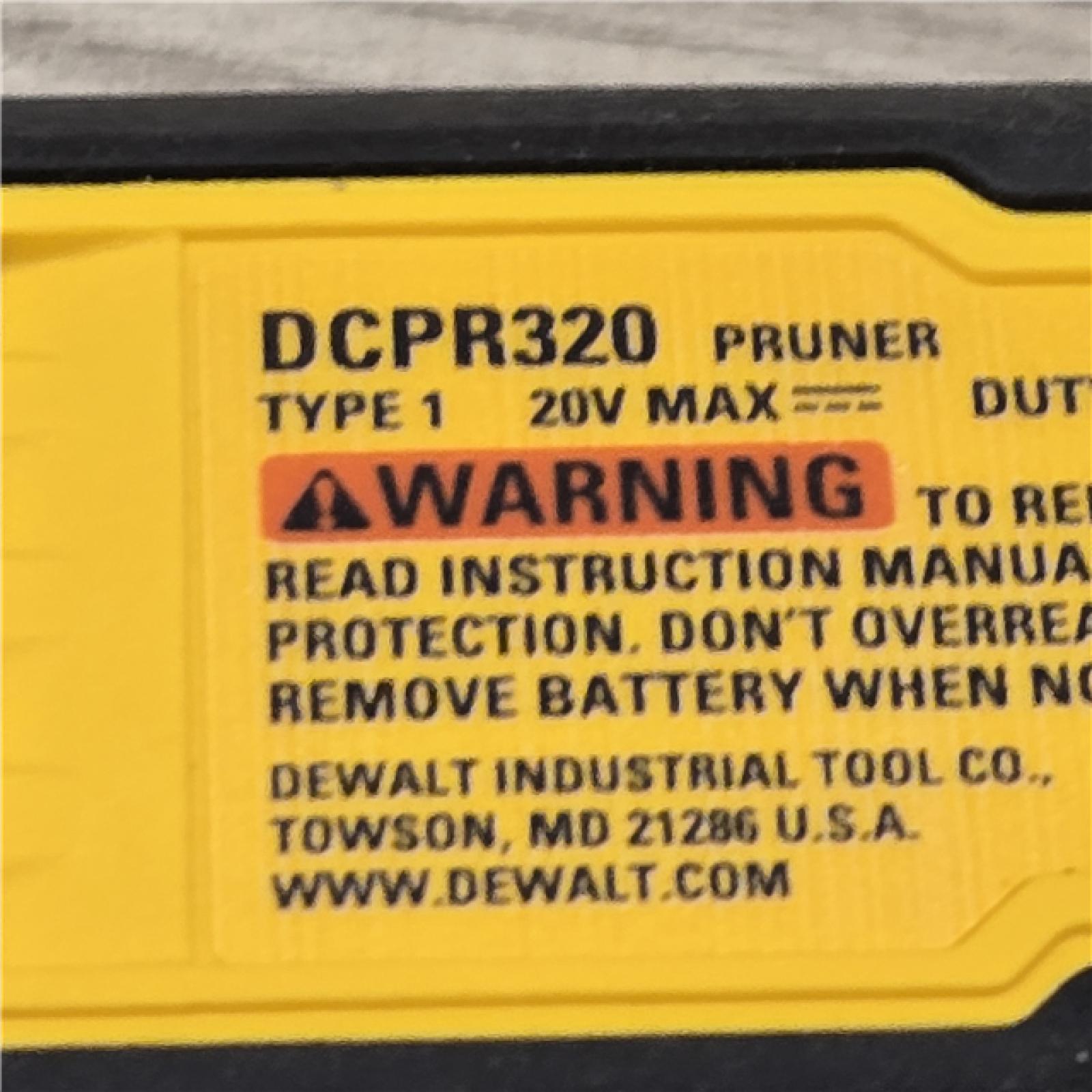 AS-IS DeWALT 20V MAX Cordless Multi-Use Pruner Kit