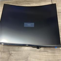 AS-IS Acer - Nitro 27 LED Curved FHD 180Hz 1ms FreeSync Premium Gaming Monitor