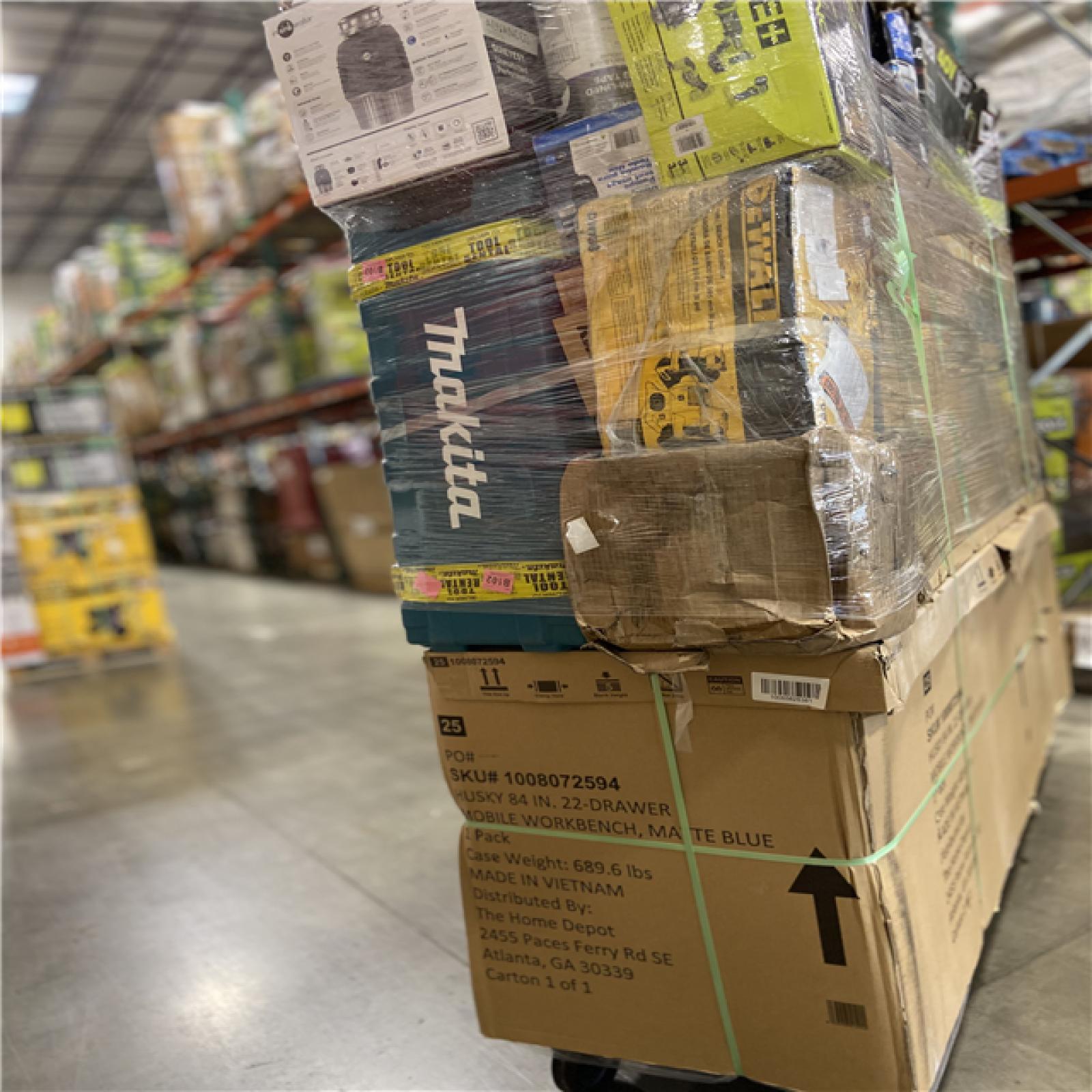 DALLAS LOCATION - AS-IS HOME IMPROVEMENT PALLET