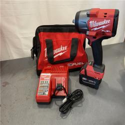 AS-IS - Milwaukee M18 1/2 in. Cordless Brushless High Torque Impact Wrench Kit