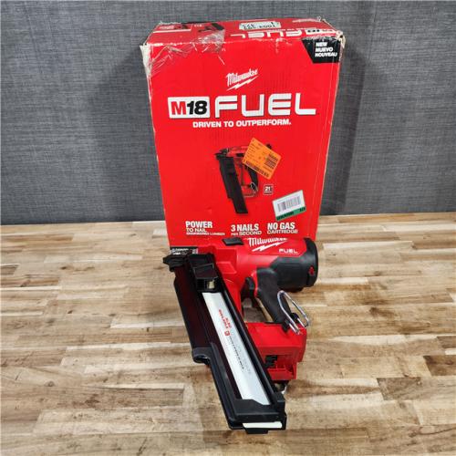 HOUSTON LOCATION - AS-IS (APPEARS LIKE NEW) Milwaukee FUEL 3-1/2 in. 18-Volt 21-Degree Lithium-Ion Brushless Cordless Framing Nailer (Tool-Only)