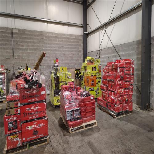 Pittston Location As-Is Power Tools Partial Truckload (12 Pallets) 2444-B