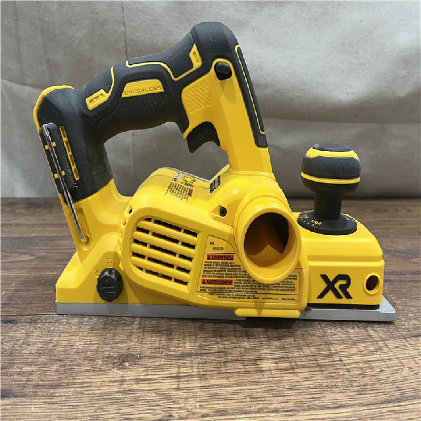 AS-IS DEWALT DCP580B 20V MAX Lithium Ion Brushless Planer