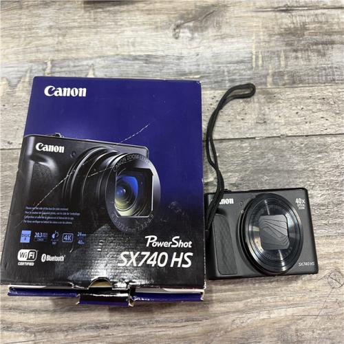 AS-IS Canon PowerShot SX740 HS Digital Camera