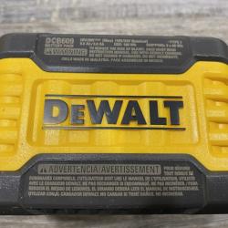 AS-IS DEWALT 20V/60V MAX FLEXVOLT Lithium-Ion 9.0Ah Battery and Charger Starter Kit