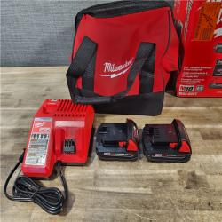 HOUSTON LOCATION - AS-IS M18 18V Lithium-Ion Brushless Cordless Compact Drill/Impact Combo Kit (2-Tool) W/(2) 2.0 Ah Batteries, Charger & Bag