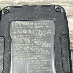 AS-IS DEWALT 20V MAX XR POWERSTACK Lithium-Ion Battery Starter Kit with 5.0Ah and 1.7Ah Batteries and Charger