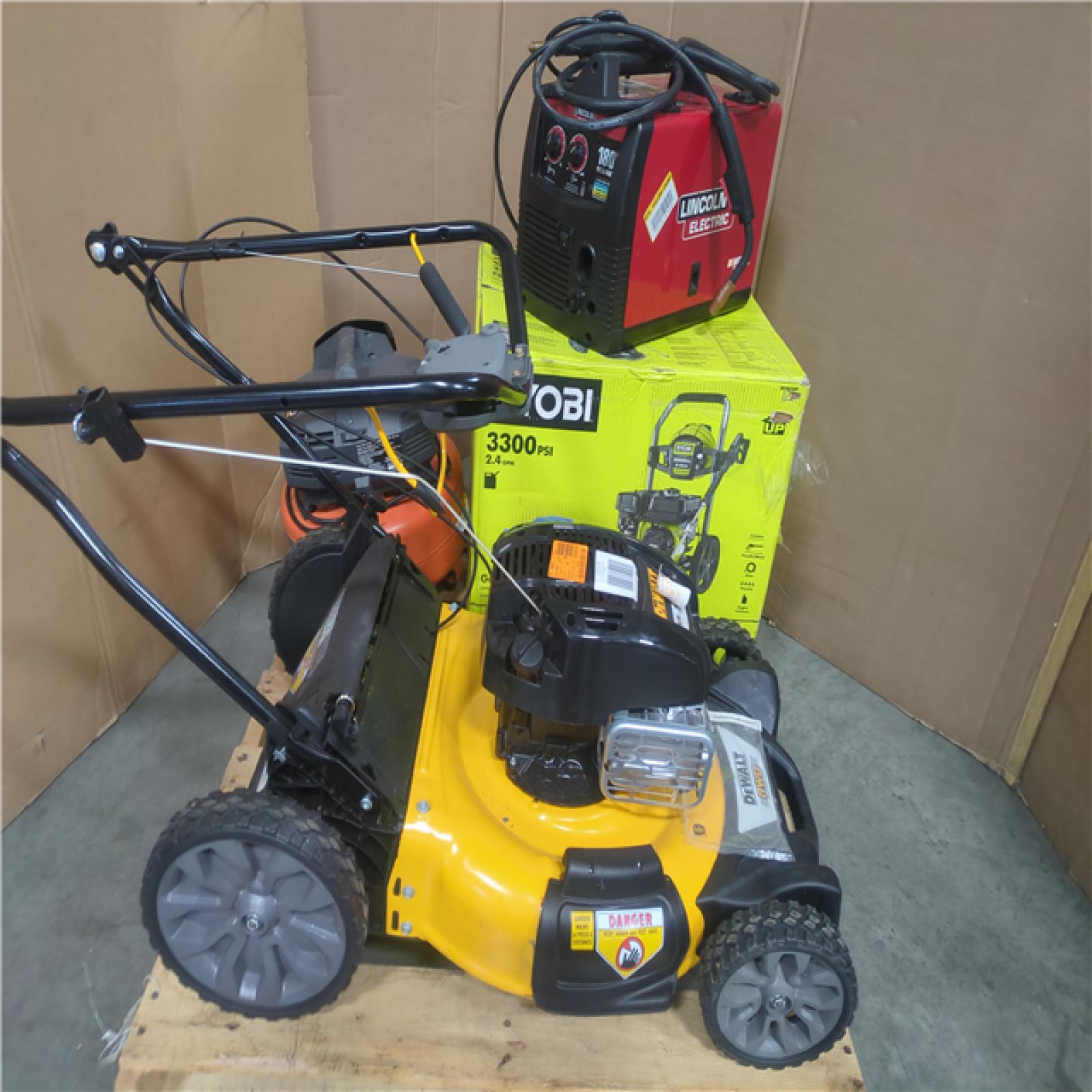CALIFORNIA AS-IS OUTDOOR POWER EQUIPMENT