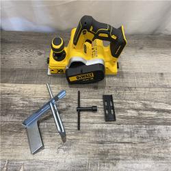 AS-IS DEWALT 20V MAX XR Cordless Brushless 3-1/4 in. Planer (Tool Only)