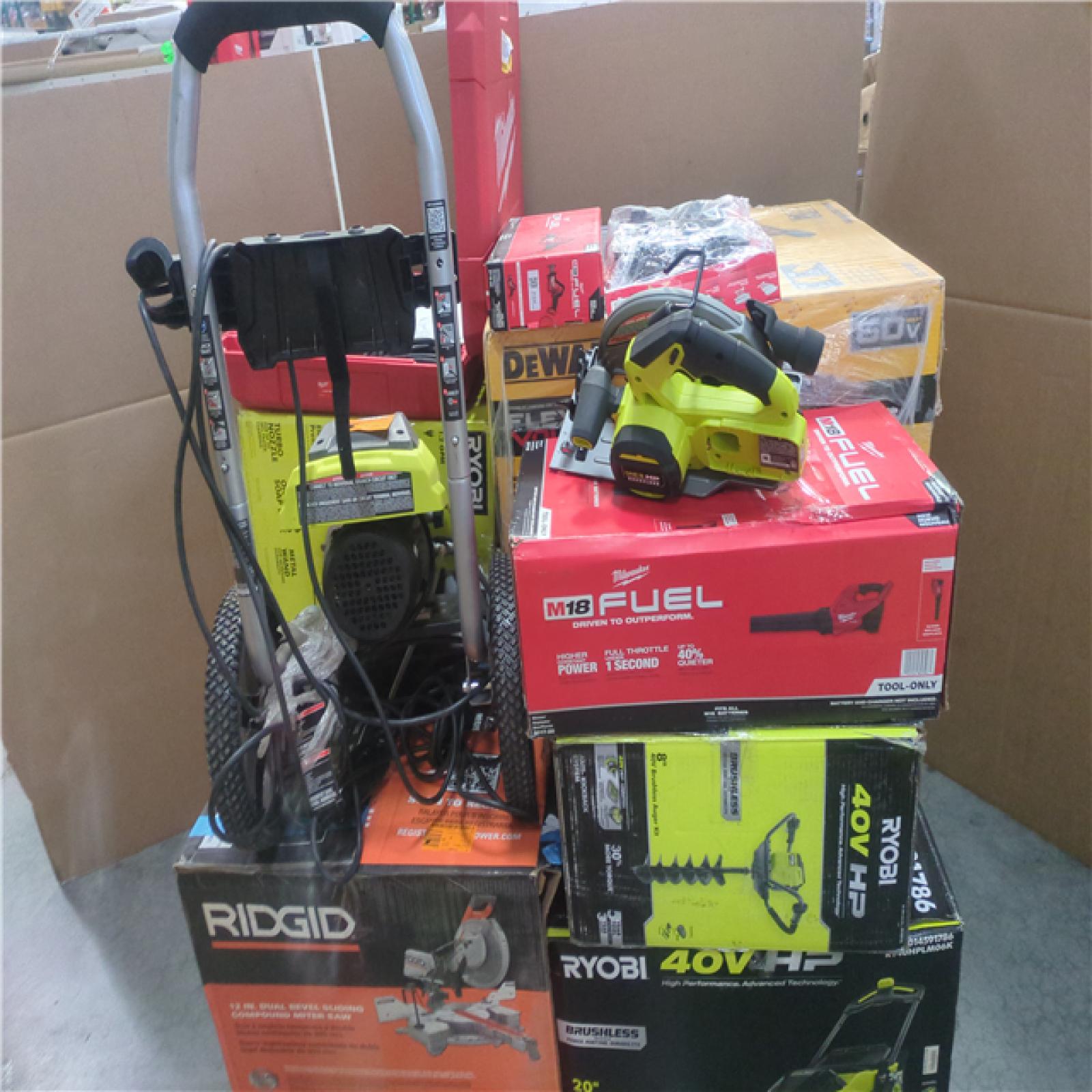 CALIFORNIA AS-IS TOOL PALLET