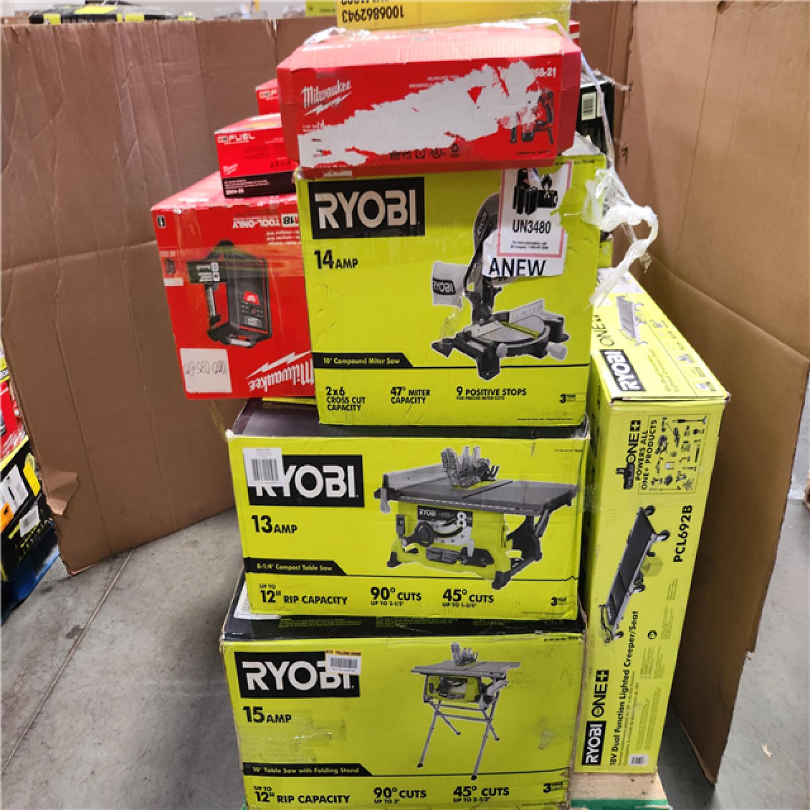 CALIFORNIA AS-IS TOOL PALLET