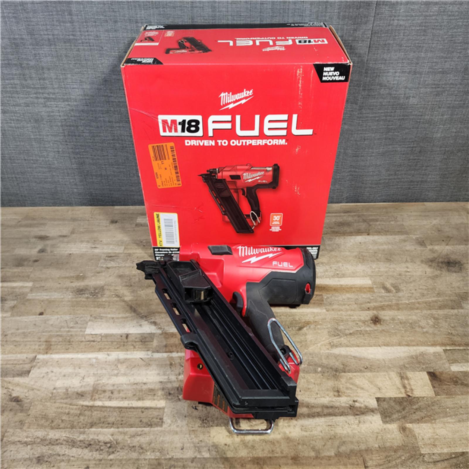 HOUSTON LOCATION - AS-IS Milwaukee FUEL 3-1/2 in. 18-Volt 30-Degree Lithium-Ion Brushless Cordless Framing Nailer (Tool-Only)