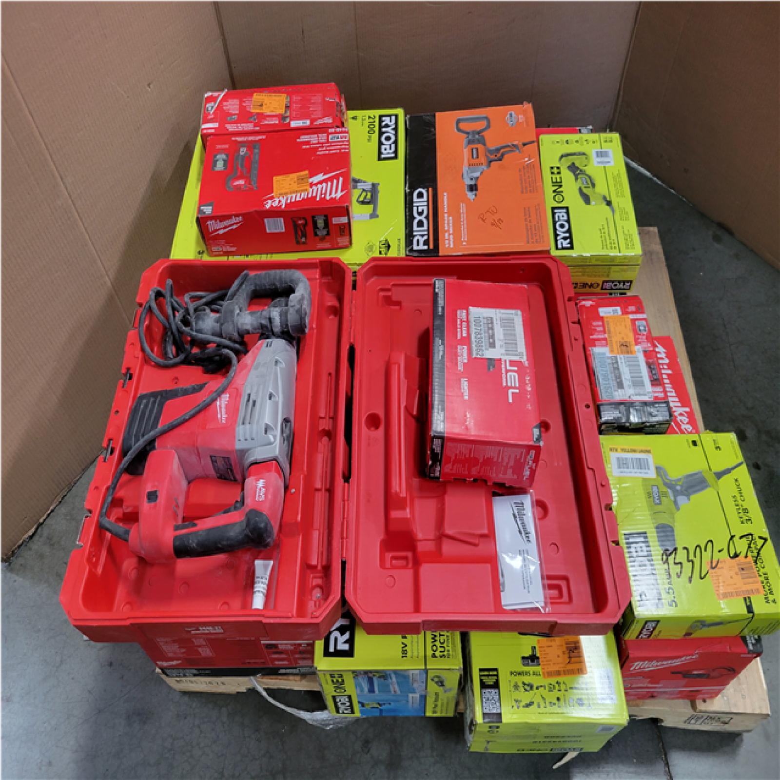 CALIFORNIA AS-IS TOOL PALLET