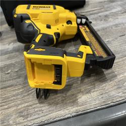 AS-IS DEWALT 20V MAX XR Lithium-Ion Cordless 18-Gauge Narrow Crown Stapler Kit