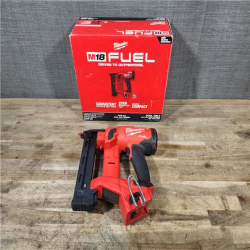 HOUSTON LOCATION - AS-IS MILWAUKEE FUEL 18V Cordless 18-Gauge 1/4 in. Narrow Crown Stapler (Tool-Only)