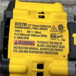 AS-IS DEWALT ATOMIC 20V Lithium-Ion Cordless 1/2 in. Hammer Drill Kit