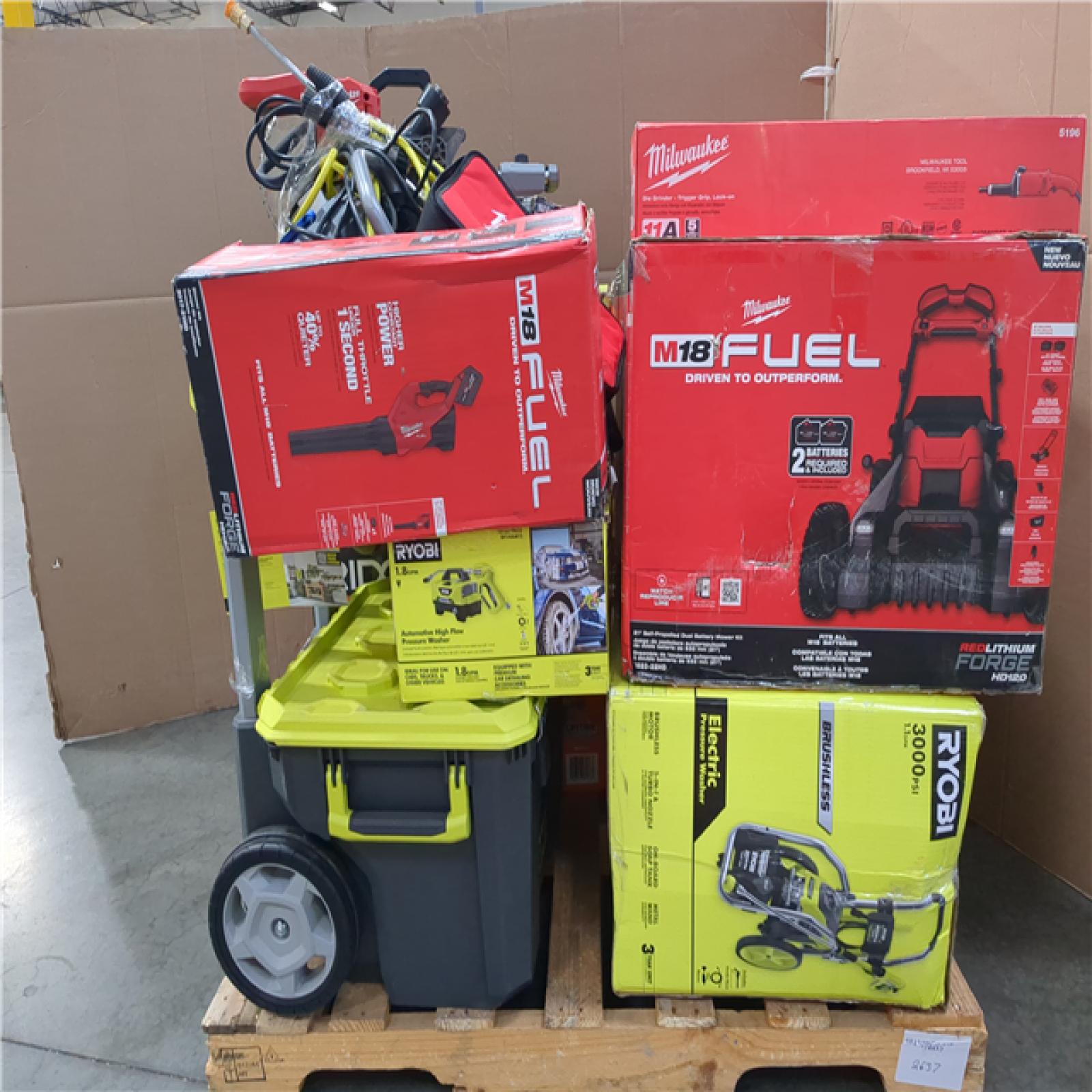 CALIFORNIA AS-IS TOOL PALLET