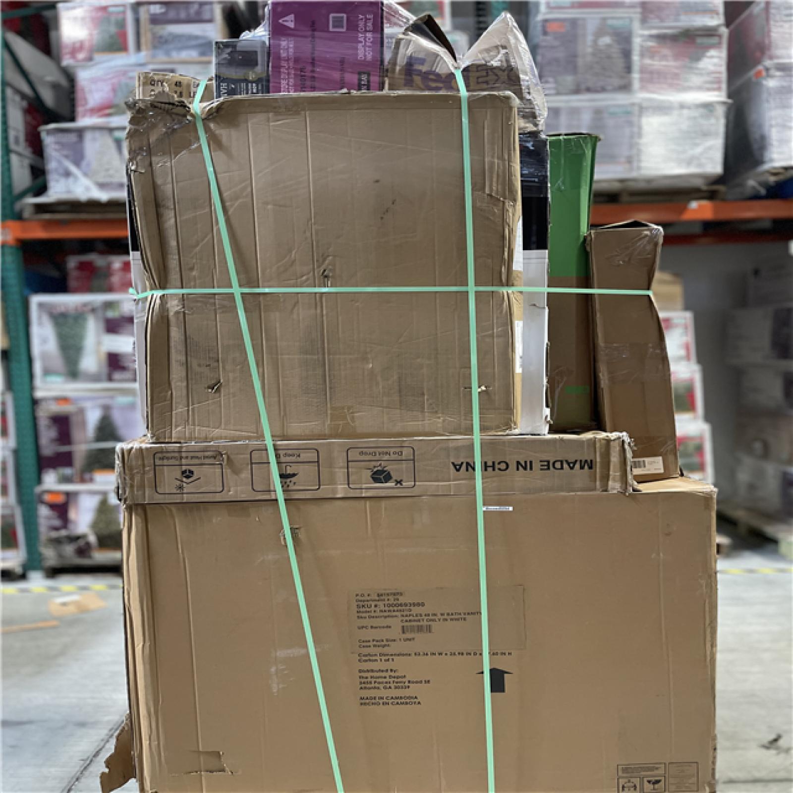 DALLAS LOCATION- AS-IS HOME IMPROVEMENT PALLET