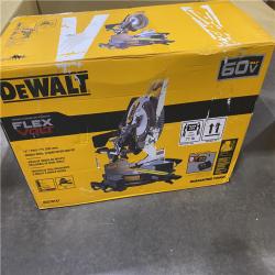 As-Is- DEWALT 60V Lithium-Ion 12 in. Cordless Sliding Miter Saw Kit with 9.0Ah Battery Pack