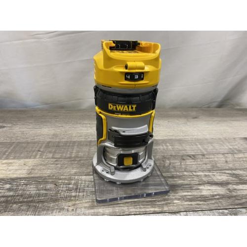 AS-IS DEWALT 20V MAX XR Cordless Brushless Fixed Base Compact Router (Tool Only)