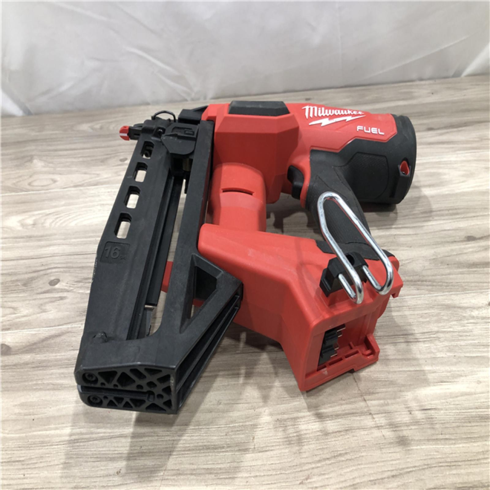 AS-IS MILWAUKEE 16 GAUGE STRAIGHT FINISH NAILER (TOOL ONLY)