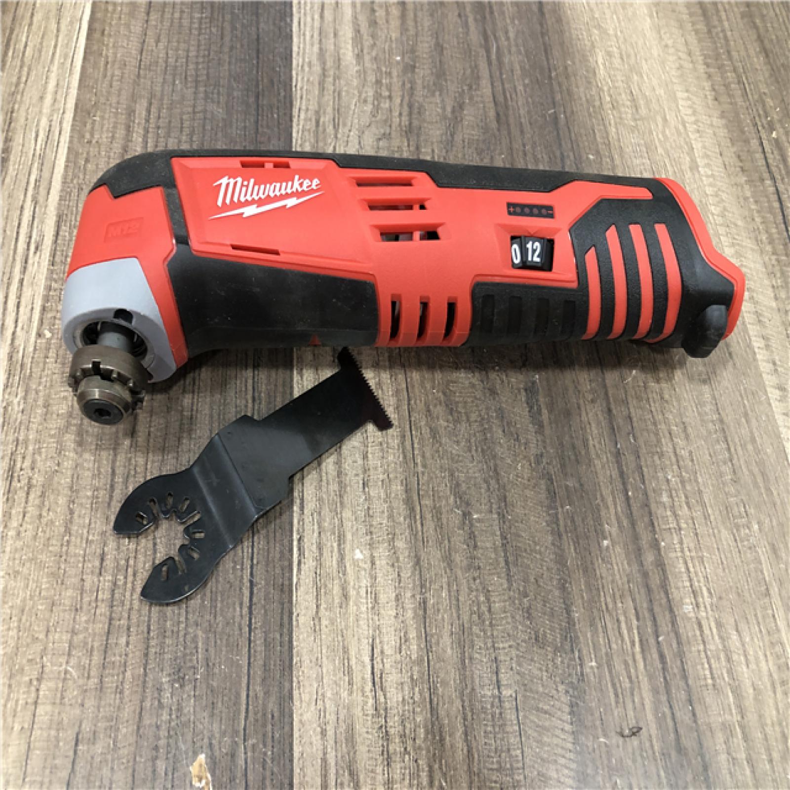AS-IS Milwaukee M12 12V Lithium-Ion Cordless Oscillating Multi-Tool (Tool-Only)