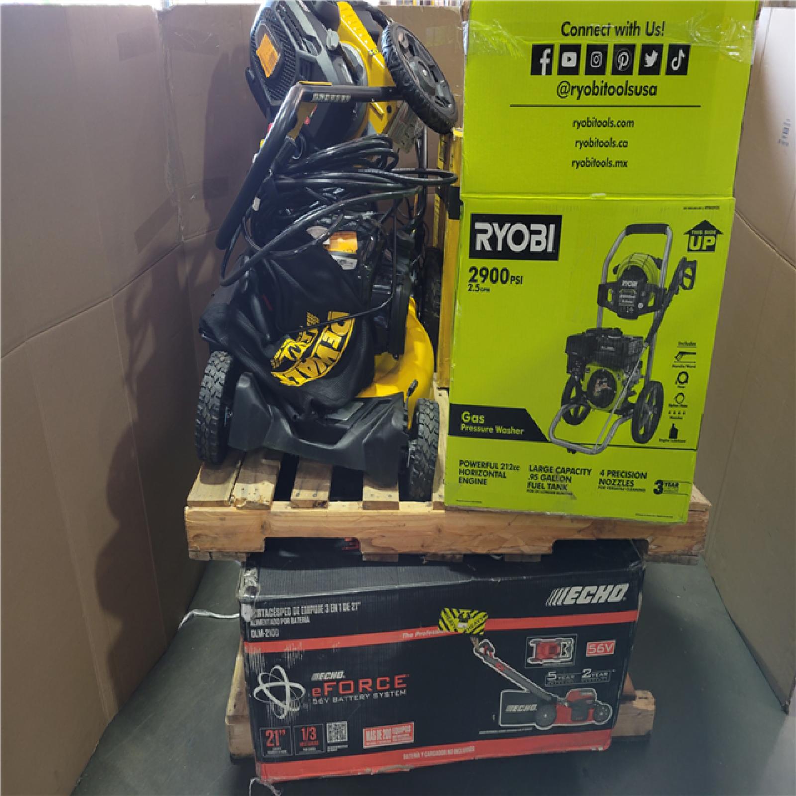 CALIFORNIA AS-IS OUTDOOR POWER EQUIPMENT