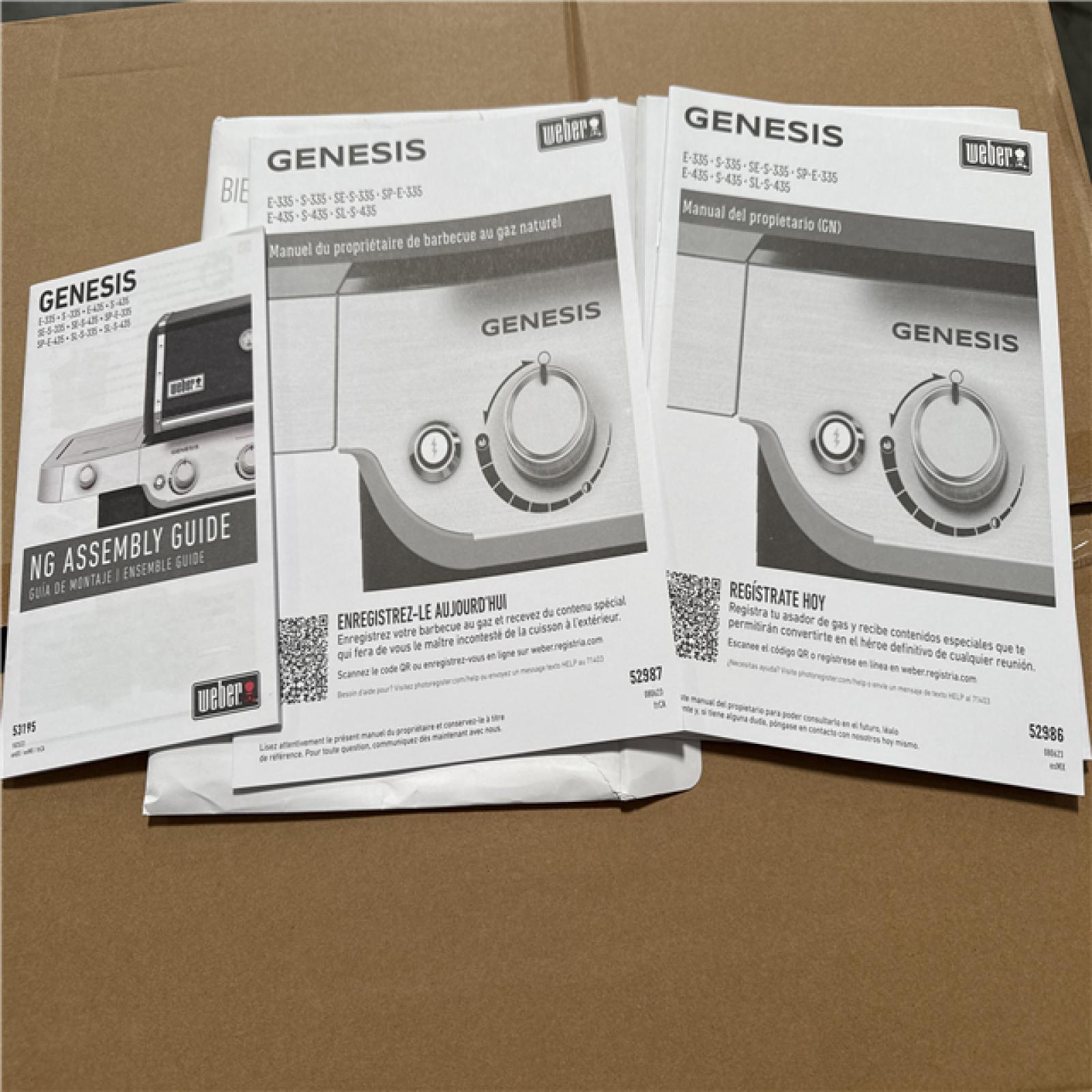 California AS-IS Weber Genesis Barbecue