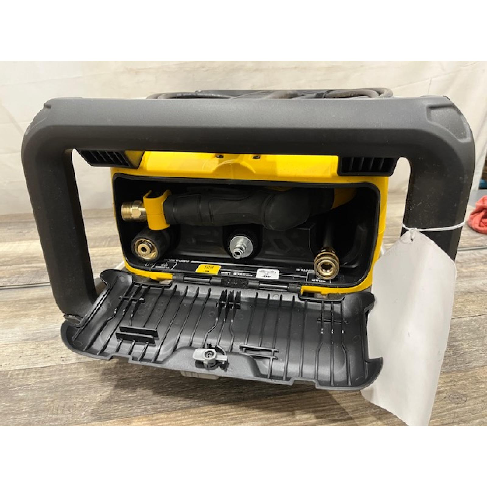 AS-IS DEWALT 2100 PSI 1.2 GPM 13 Amp Cold Water Electric Pressure Washer with Internal Equipment Storage
