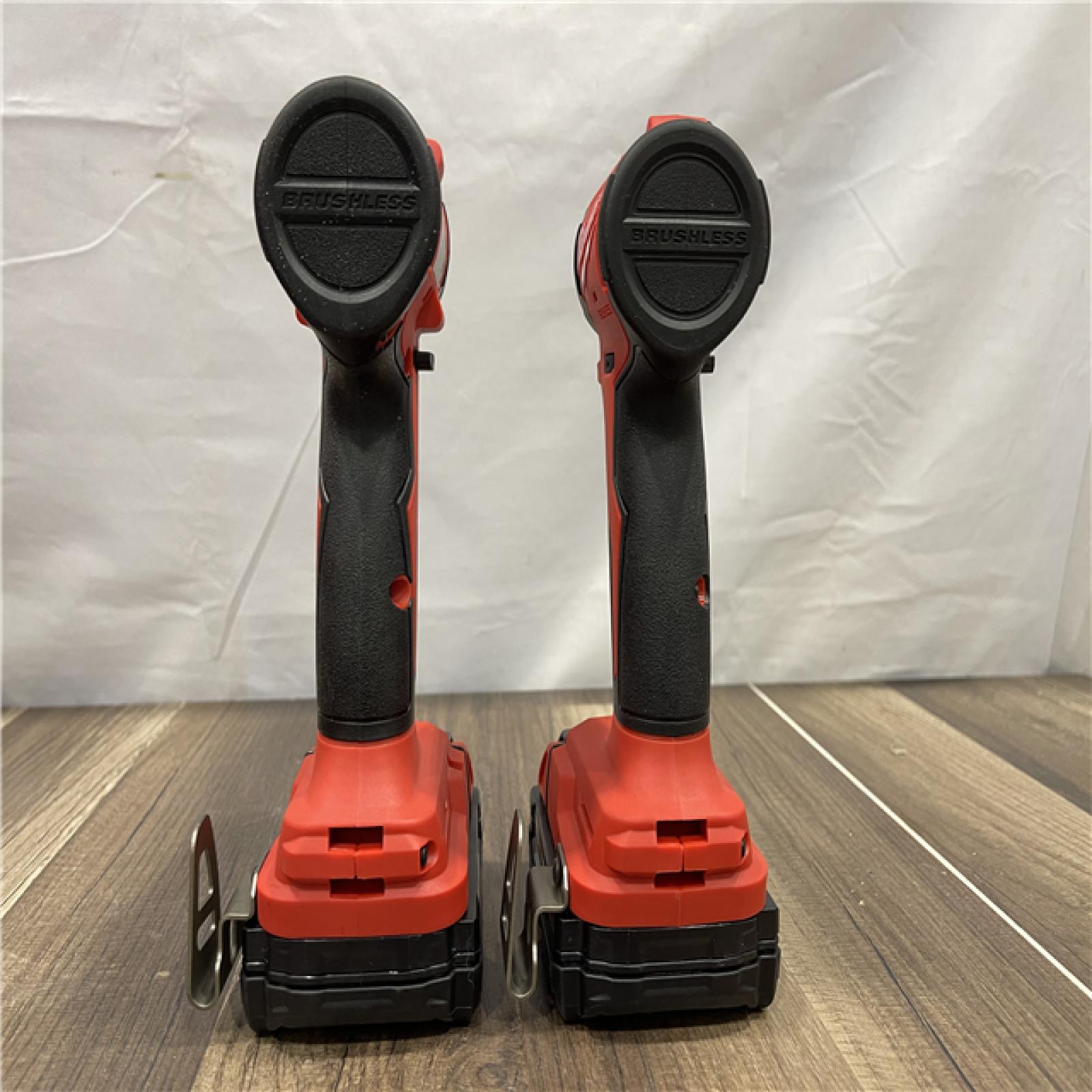 AS-IS Milwaukee 18V Lithium-Ion Brushless Cordless Compact Drill/Impact Combo Kit