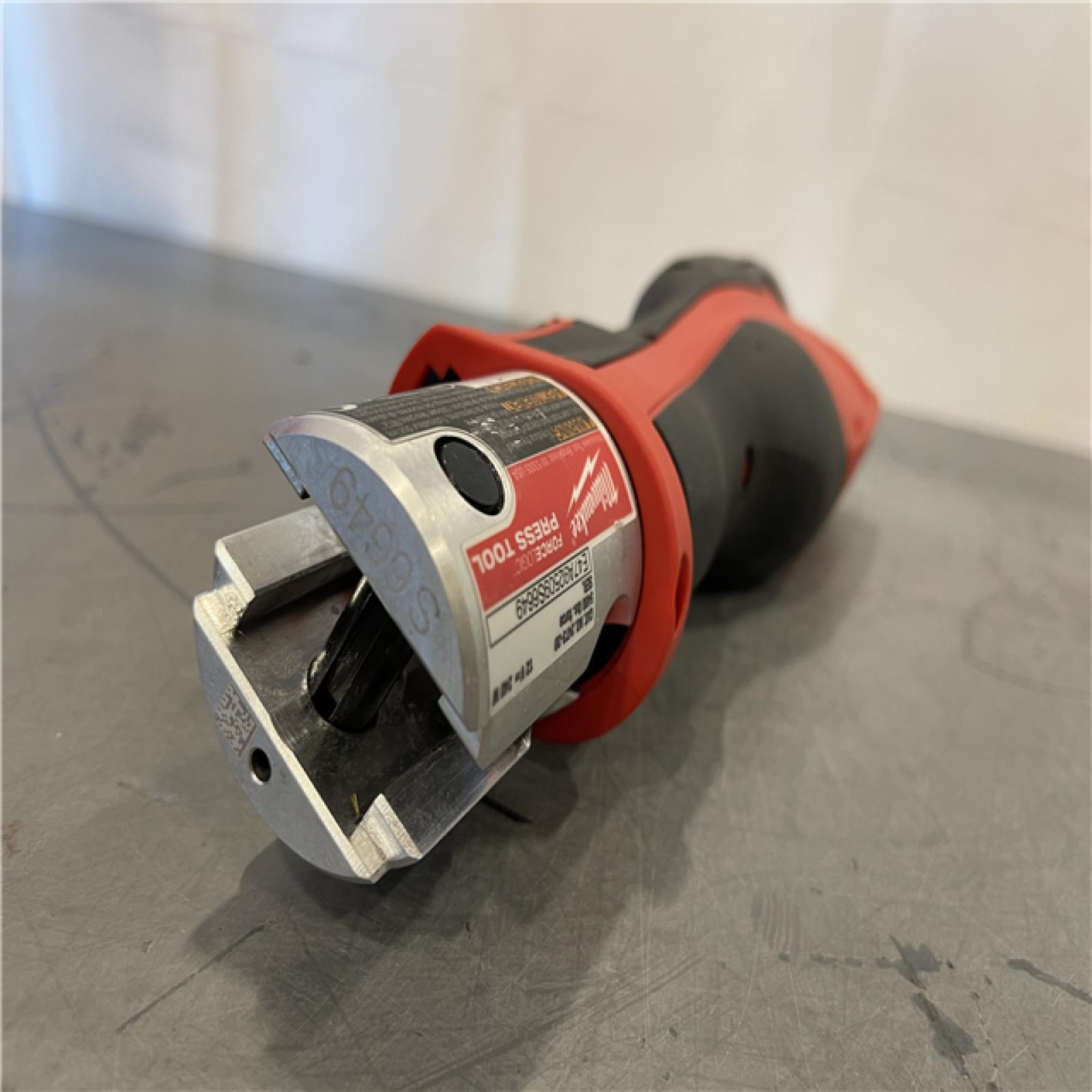 AS-IS - MILWAUKEE M12 12-Volt Lithium-Ion Force Logic Cordless Press Tool Kit